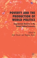 Cover: Poverty and the Production of World Politics - Palgrave Macmillan