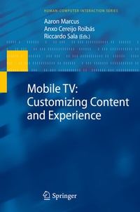 Abbildung von: Mobile TV: Customizing Content and Experience - Springer