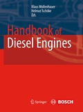 Cover: Handbook of Diesel Engines - Springer