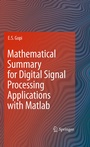 Cover: Mathematical Summary for Digital Signal Processing Applications with Matlab - Springer