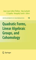 Cover: Quadratic Forms, Linear Algebraic Groups, and Cohomology - Springer