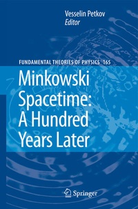 Enlarge image Cover: Minkowski Spacetime: A Hundred Years Later - Springer