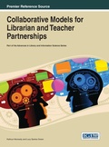 Cover: Collaborative Models for Librarian and Teacher Partnerships - Idea Group,U.S.