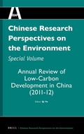 Cover: Chinese Research Perspectives on the Environment, Special Volume - Brill