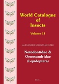 Cover: Notodontidae & Oenosandridae (Lepidoptera) - Brill