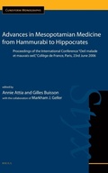 Cover: Advances in Mesopotamian Medicine from Hammurabi to Hippocrates - Brill
