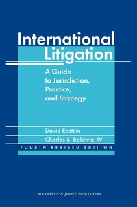 Abbildung von: International Litigation - Martinus Nijhoff