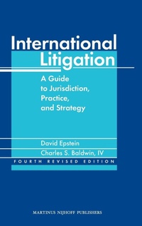 Enlarge image Cover: International Litigation - Martinus Nijhoff