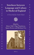 Cover: Interfaces between Language and Culture in Medieval England - Brill