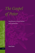 Cover: The Gospel of Peter - Brill