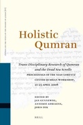 Cover: Holistic Qumran - Brill