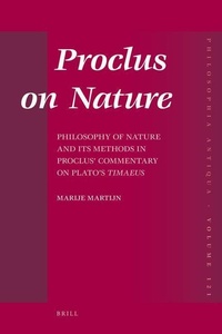 Enlarge image Cover: Proclus on Nature - Brill