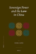 Cover: Sovereign Power and the Law in China - Brill