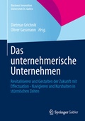 Cover: Das unternehmerische Unternehmen - Springer Gabler