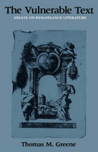 Enlarge image Cover: The Vulnerable Text - Columbia University Press