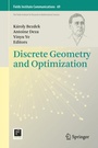Cover: Discrete Geometry and Optimization - Springer
