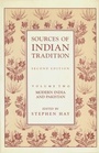 Cover: Sources of Indian Tradition - Columbia University Press