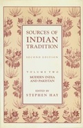Cover: Sources of Indian Tradition - Columbia University Press