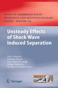 Enlarge image Cover: Unsteady Effects of Shock Wave induced Separation - Springer