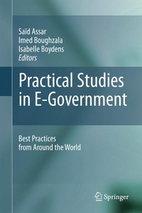 Enlarge image Cover: Practical Studies in E-Government - Springer