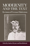 Cover: Modernity and the Text - Columbia University Press