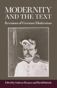 Enlarge image Cover: Modernity and the Text - Columbia University Press