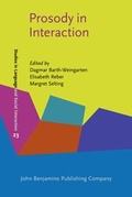 Cover: Prosody in Interaction - John Benjamins Publishing Co