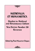 Cover: Medievalia et Humanistica, No. 36 - Rowman & Littlefield Publishers