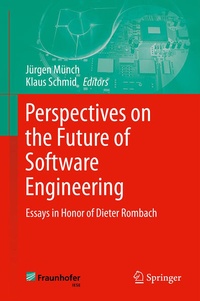 Enlarge image Cover: Perspectives on the Future of Software Engineering - Springer