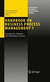 Abbildung von: Handbook on Business Process Management 1 - Springer