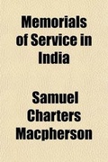 Cover: Memorials of Service in India - Rarebooksclub.com