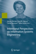 Cover: Intentional Perspectives on Information Systems Engineering - Springer