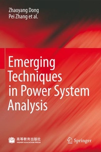 Enlarge image Cover: Emerging Techniques in Power System Analysis - Springer