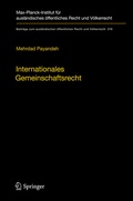 Cover: Internationales Gemeinschaftsrecht - Springer