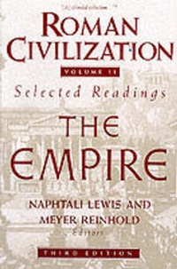 Enlarge image Cover: Roman Civilization: Selected Readings - Columbia University Press