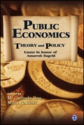 Cover: Public Economics - SAGE Publications India Pvt Ltd