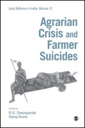 Cover: Agrarian Crisis and Farmer Suicides - SAGE Publications India Pvt Ltd