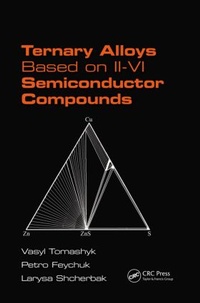 Abbildung von: Ternary Alloys Based on II-VI Semiconductor Compounds - CRC Press