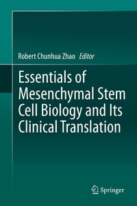 Abbildung von: Essentials of Mesenchymal Stem Cell Biology and Its Clinical Translation - Springer