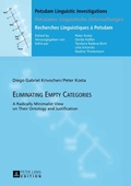 Cover: Eliminating Empty Categories - Peter Lang Verlag