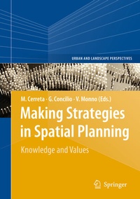 Enlarge image Cover: Making Strategies in Spatial Planning - Springer