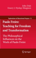 Cover: Paulo Freire: Teaching for Freedom and Transformation - Springer
