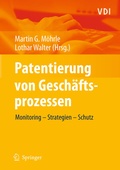 Cover: Patentierung von Gesch&auml;ftsprozessen - Springer