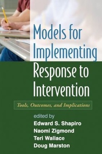Enlarge image Cover: Models for Implementing Response to Intervention - Guilford Publications
