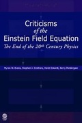 Cover: Criticisms of the Einstein Field Equation - Cambridge International Science Publishing