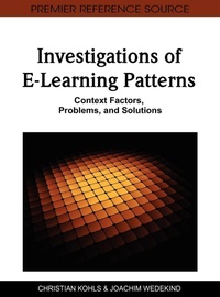 Enlarge image Cover: Investigations of E-Learning Patterns - IGI Global