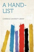 Cover: A Hand-list - HardPress Ltd