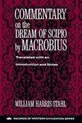 Cover: Commentary on the Dream of Scipio - Columbia University Press
