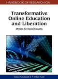 Cover: Handbook of Research on Transformative Online Education and Liberation - IGI Global
