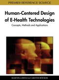 Cover: Human-Centered Design of E-Health Technologies - IGI Global